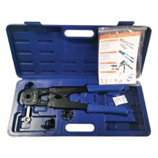 Πρέσα S Χειρός Πολυστρωματικής με καλούπια Φ16, Φ18, Φ20